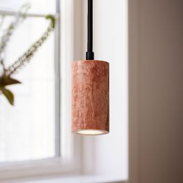 Riippuvalaisin Linento Lighting Pery, GU10, IP20, max. 10W, viininpunainen