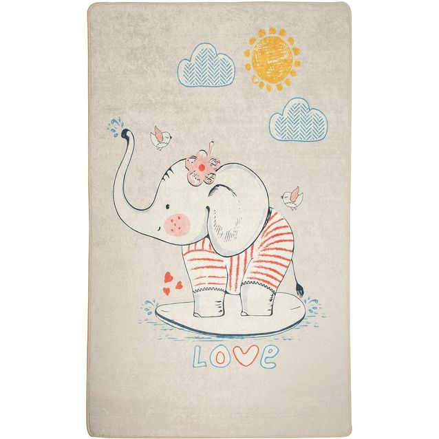 Lastenhuoneen matto Linento Lovely, beige, eri kokoja