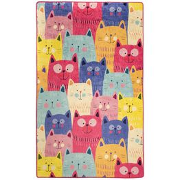 Lastenhuoneen matto Linento Cats 10, eri vaihtoehtoja