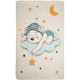 Lastenhuoneen matto Linento Sleep, luonnonvalkoinen, eri kokoja