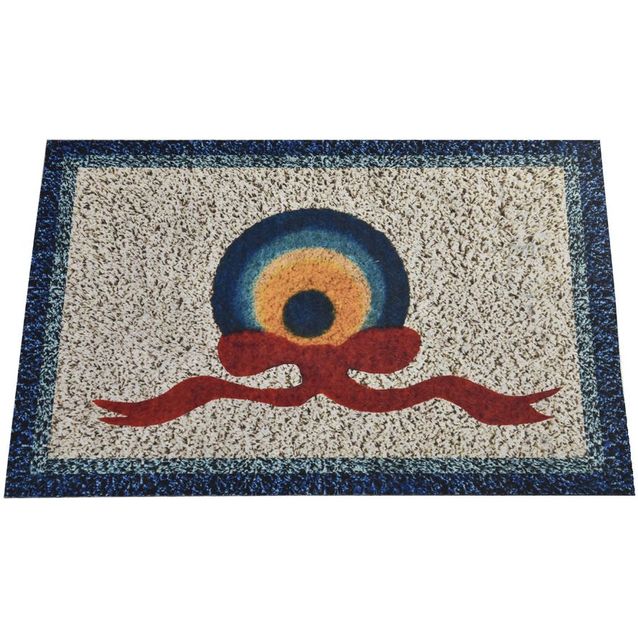 PVC-ovimatto Linento Nazar, 40x60cm, beige