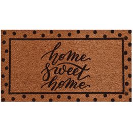 Ovimatto Linento Coco Frame Point, 40x60cm, ruskea