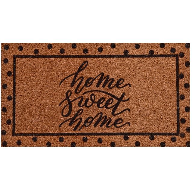 Ovimatto Linento Coco Frame Point, 40x60cm, ruskea