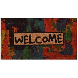 Ovimatto Linento Coco Mixed Colors, 40x60cm, monivärinen