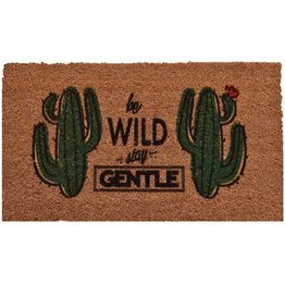 Ovimatto Linento Coco Wild, 40x60cm, ruskea