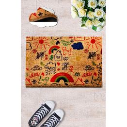 Ovimatto Linento Coco Pingis Mat, 40x60cm, ruskea