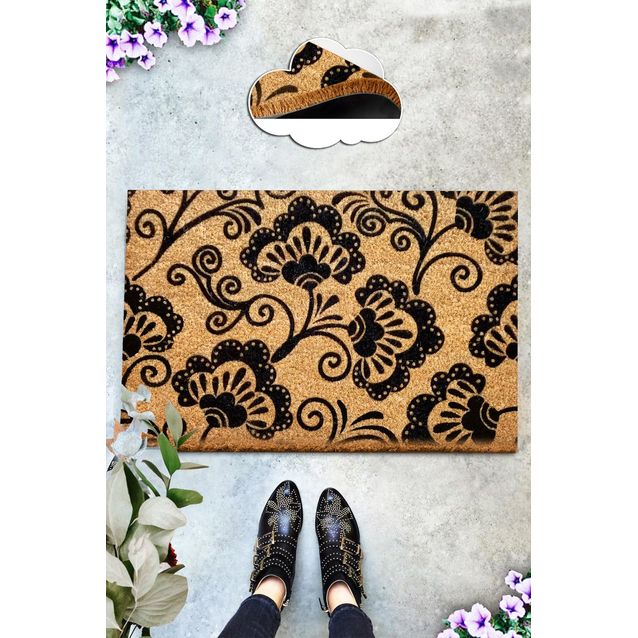 Ovimatto Linento Coco Flos Aridan, 40x60cm, ruskea