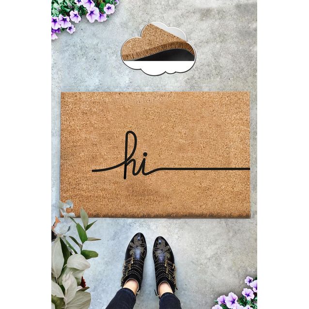 Ovimatto Linento Coco Melatti, 40x60cm, ruskea