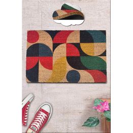 Ovimatto Linento Shapes, 40x60cm, monivärinen