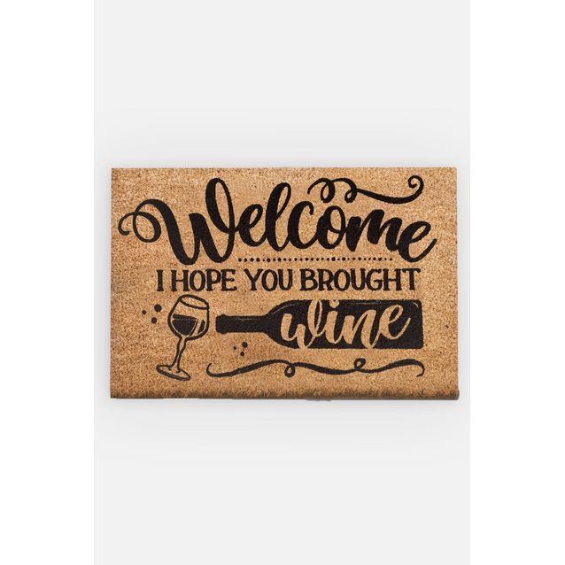 Ovimatto Linento Wine, 40x60cm, ruskea