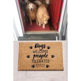 Ovimatto Linento Coco Tolerated, 40x60cm, ruskea