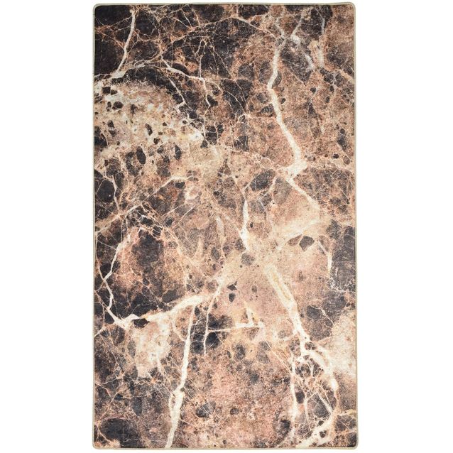 Matto Linento Mozaik, 100x200cm, ruskea