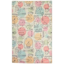 Keittiön matto Linento Bakery, 100x300cm, beige