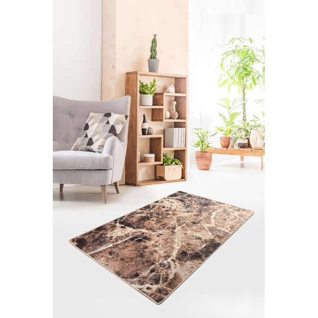 Matto Linento Mozaik, ruskea, eri kokoja