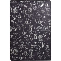 Keittiön matto Linento Cappuccino, tummanharmaa, eri kokoja