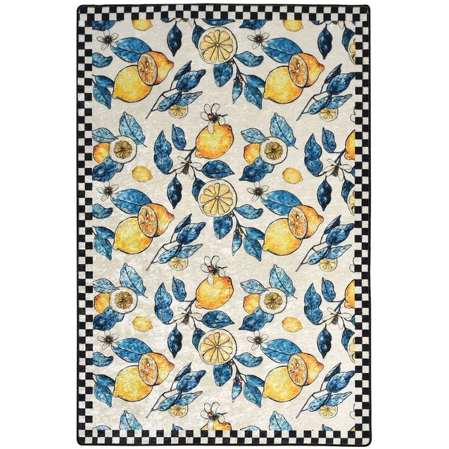 Käytävämatto Linento Lemon, 80x150cm, keltainen