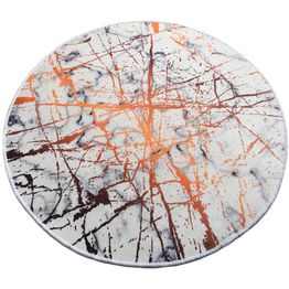 Matto Linento Shine, Ø140cm, orange