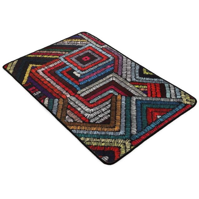 Kynnysmatto Linento Maglie, 60x90cm, monivärinen