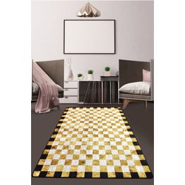 Käytävämatto Linento Coper, 80x200cm, kulta