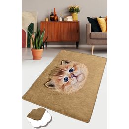 Käytävämatto Linento Bambino Djt, 80x120cm, ruskea