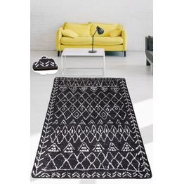 Matto Linento Soho, 140x190cm, musta