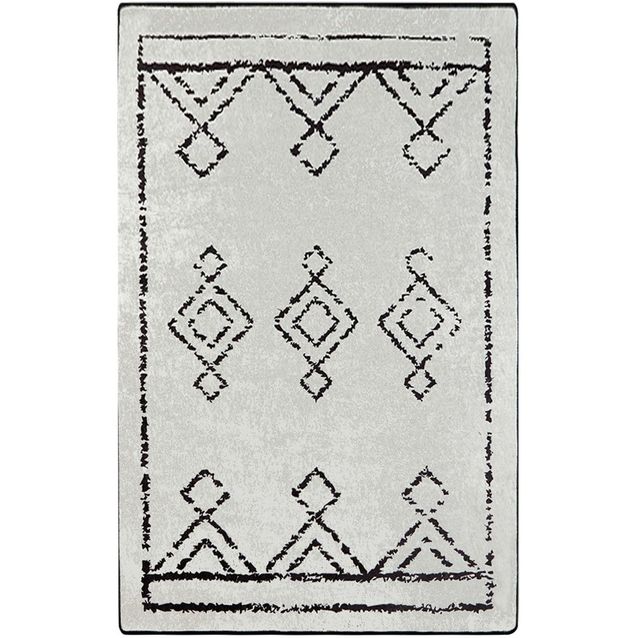 Käytävämatto Linento Eaves mustavalkoinen, eri kokoja