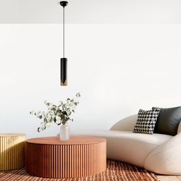 Riippuvalaisin Linento Lighting Halo, E14, musta