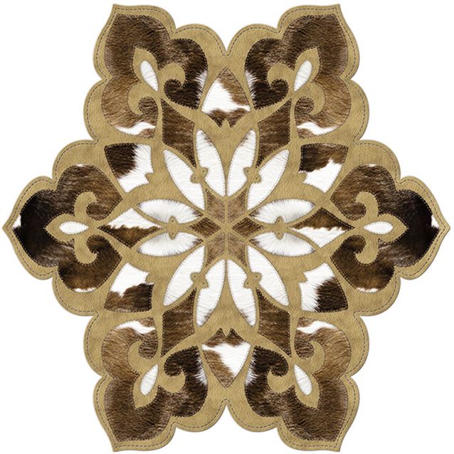 Matto Linento Aln600129Ka, 100x100cm, ruskea