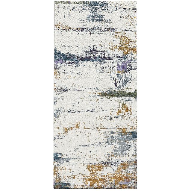 Käytävämatto Linento Gastado valkoinen/keltainen, eri kokoja