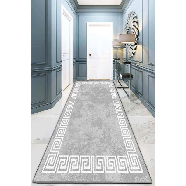 Käytävämatto Linento Silencio, harmaa, eri kokoja