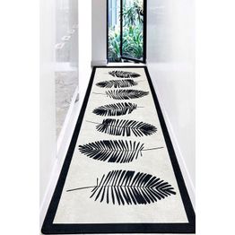 Käytävämatto Linento Hoja, 80x150cm, beige