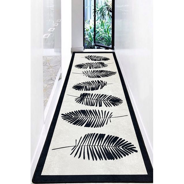 Käytävämatto Linento Hoja, 80x150cm, beige