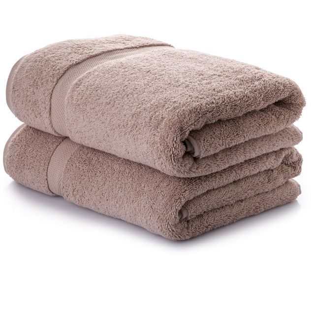 Kylpypyyhe Linento Singular v2 70x140cm ruskea 2kpl