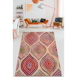 Käytävämatto Linento Cavita, beige, eri kokoja