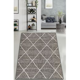 Käytävämatto Linento Rodaja, 80x150cm, harmaa