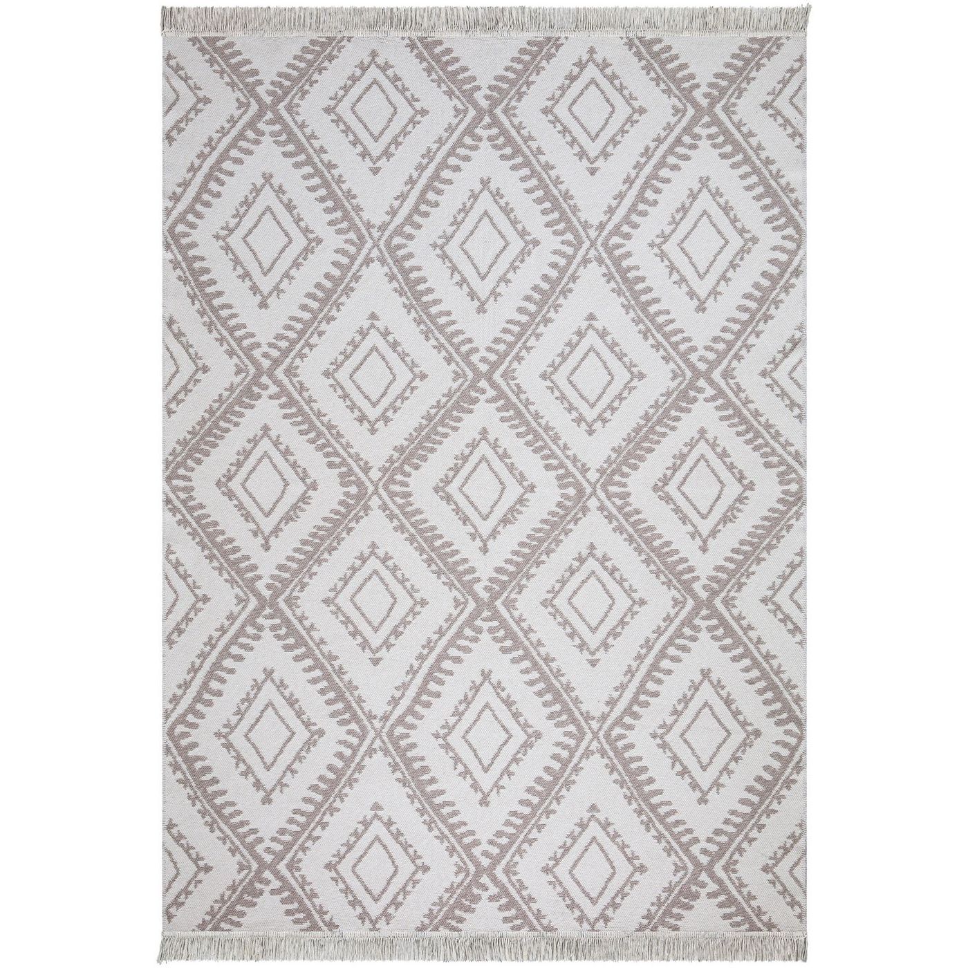 Matto Linento Aava 160x230cm valkoinen/beige