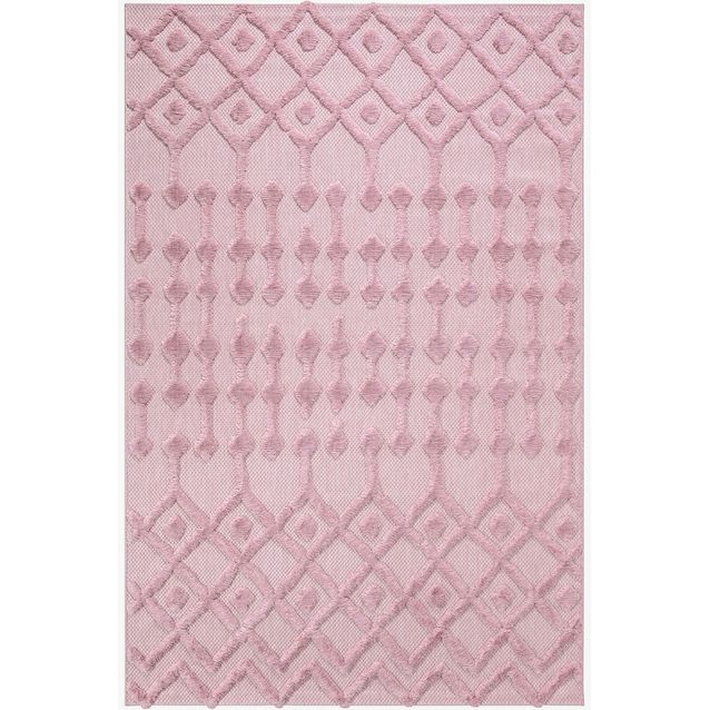 Käytävämatto Linento Pinky 80x150cm vaaleanpunainen