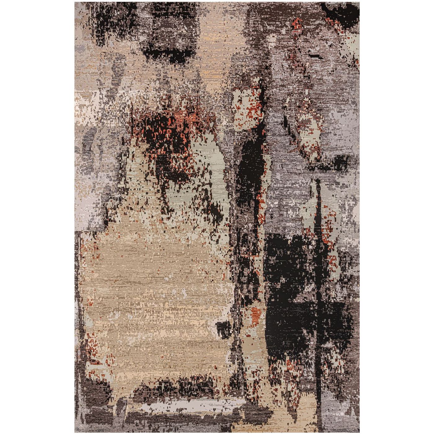 Matto Linento Teri 180x290 cm harmaa/beige