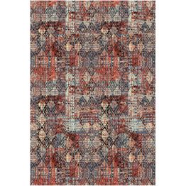 Matto Linento Samma 120x180cm sininen/oranssi