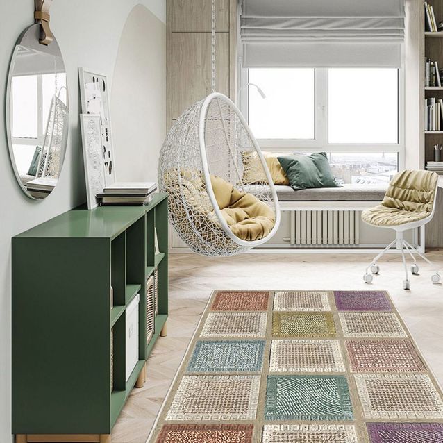 Matto Linento Wookece196, 120x180cm, monivärinen