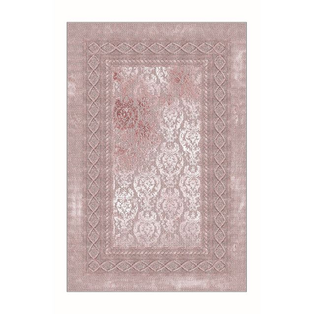 Matto Linento Wookece Waylon 60x100cm vaaleanpunainen