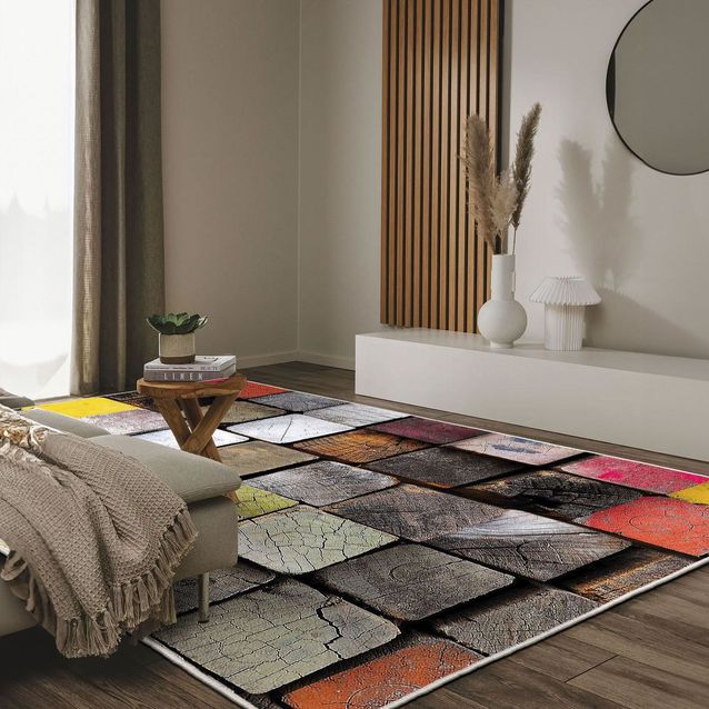 Matto Linento Wookece245, 60x100cm, monivärinen