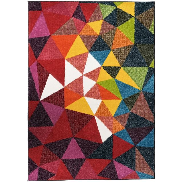 Käytävämatto Linento Geo 6877 monivärinen, eri kokoja