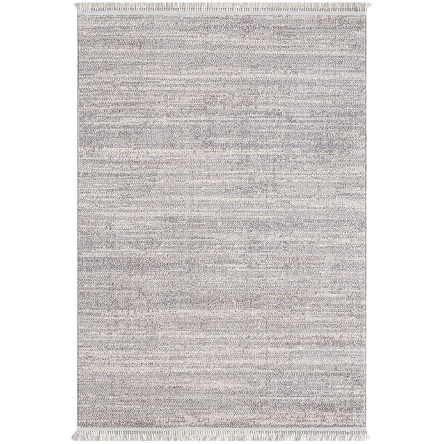 Käytävämatto Linento Bastia 1276 kermanvalkoinen/harmaa, eri kokoja