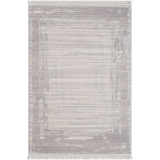 Käytävämatto Linento Bastia 1277 kermanvalkoinen/harmaa, eri kokoja