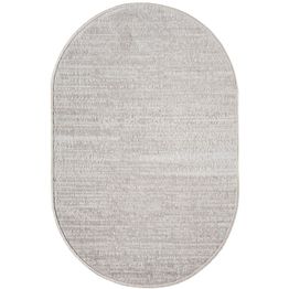 Matto Linento Jasmine, 100x150cm, ovaali, kerma