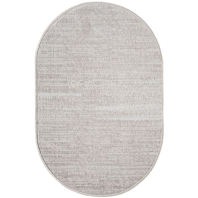 Matto Linento Jasmine, 100x150cm, ovaali, kerma