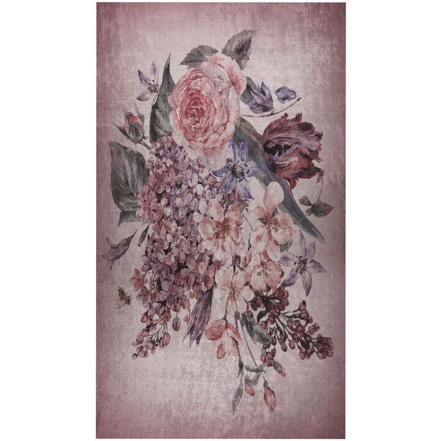 Käytävämatto Linento Mu149, 80x150cm, puuteriroosa