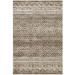 Käytävämatto Linento F5087, 80x120cm, ruskea