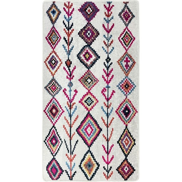 Matto Linento Raje 80x150 cm punainen